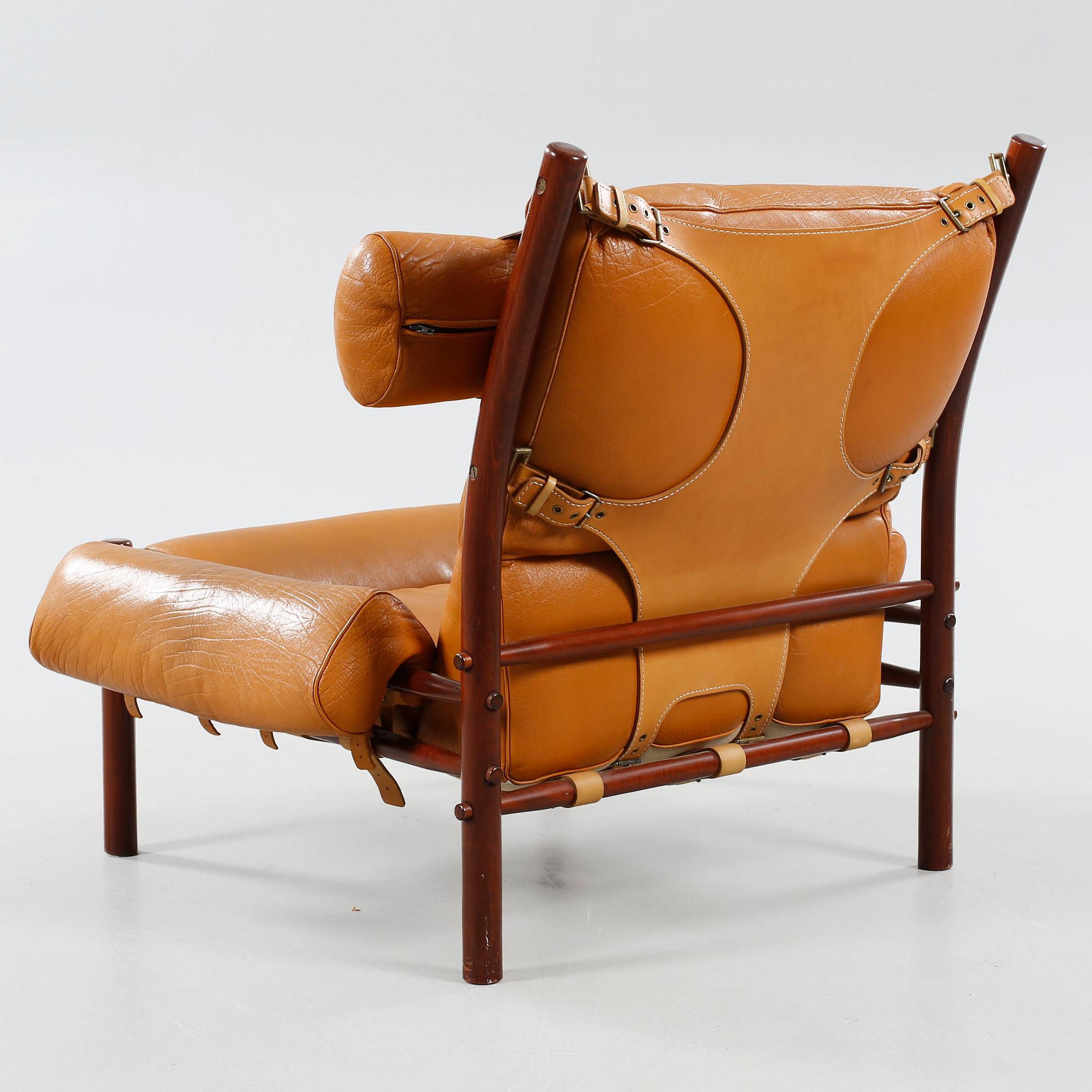 ARNE NORELL, fåtölj, Inca, 1960/70-tal.