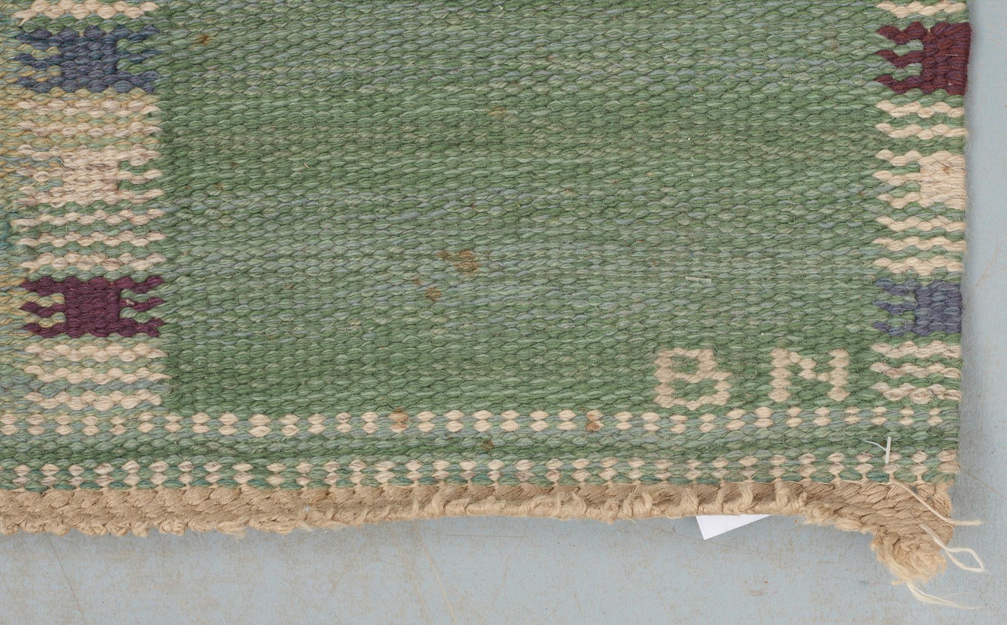 MATTA. "Falurutan, grön Folksam". Rölakan. 227,5 x 146 cm. Signerad AB MMF BN.