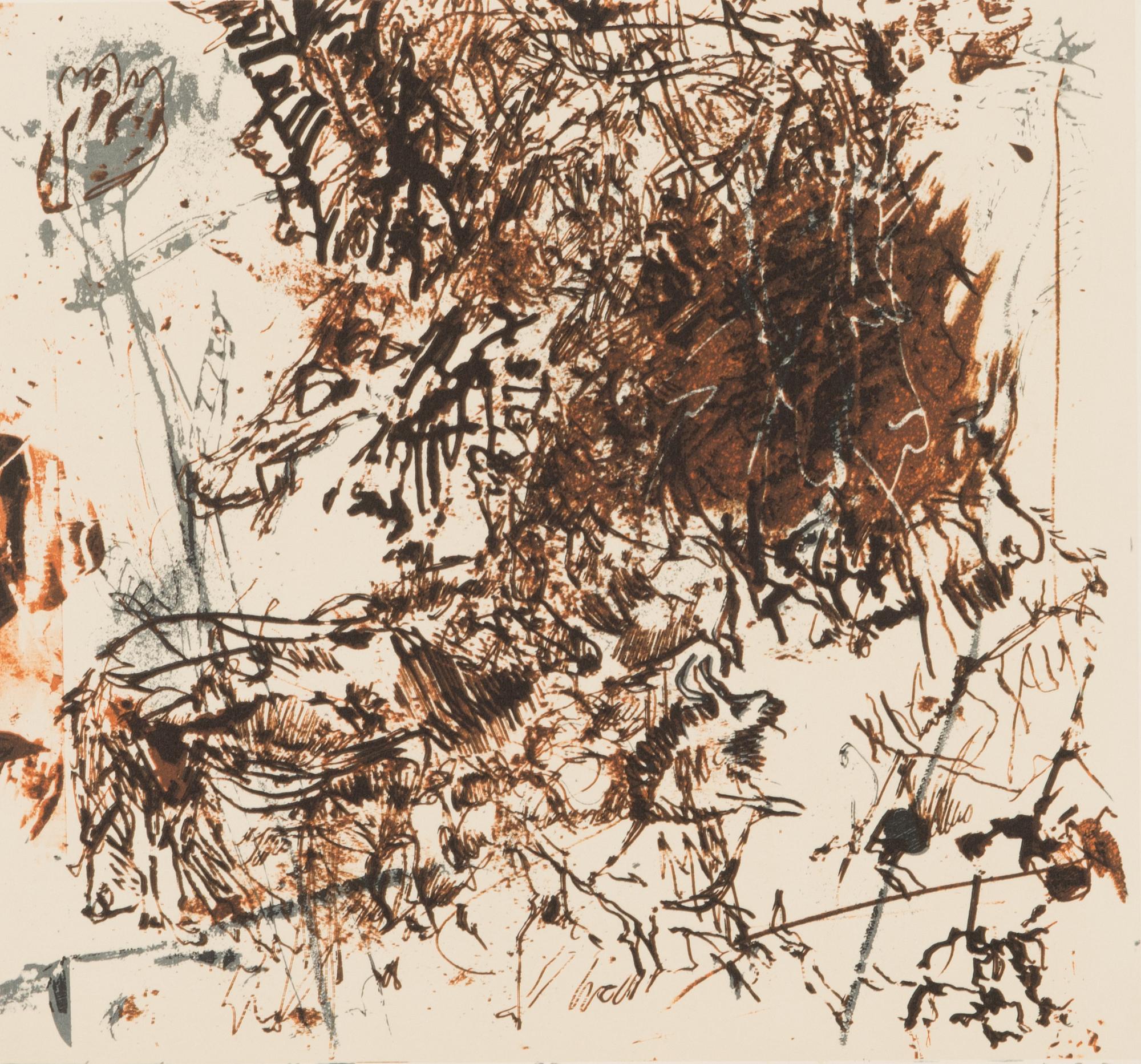 Tapani Mikkonen, lithograph, signed and dated -95, numbered Tpl'a 5/10.