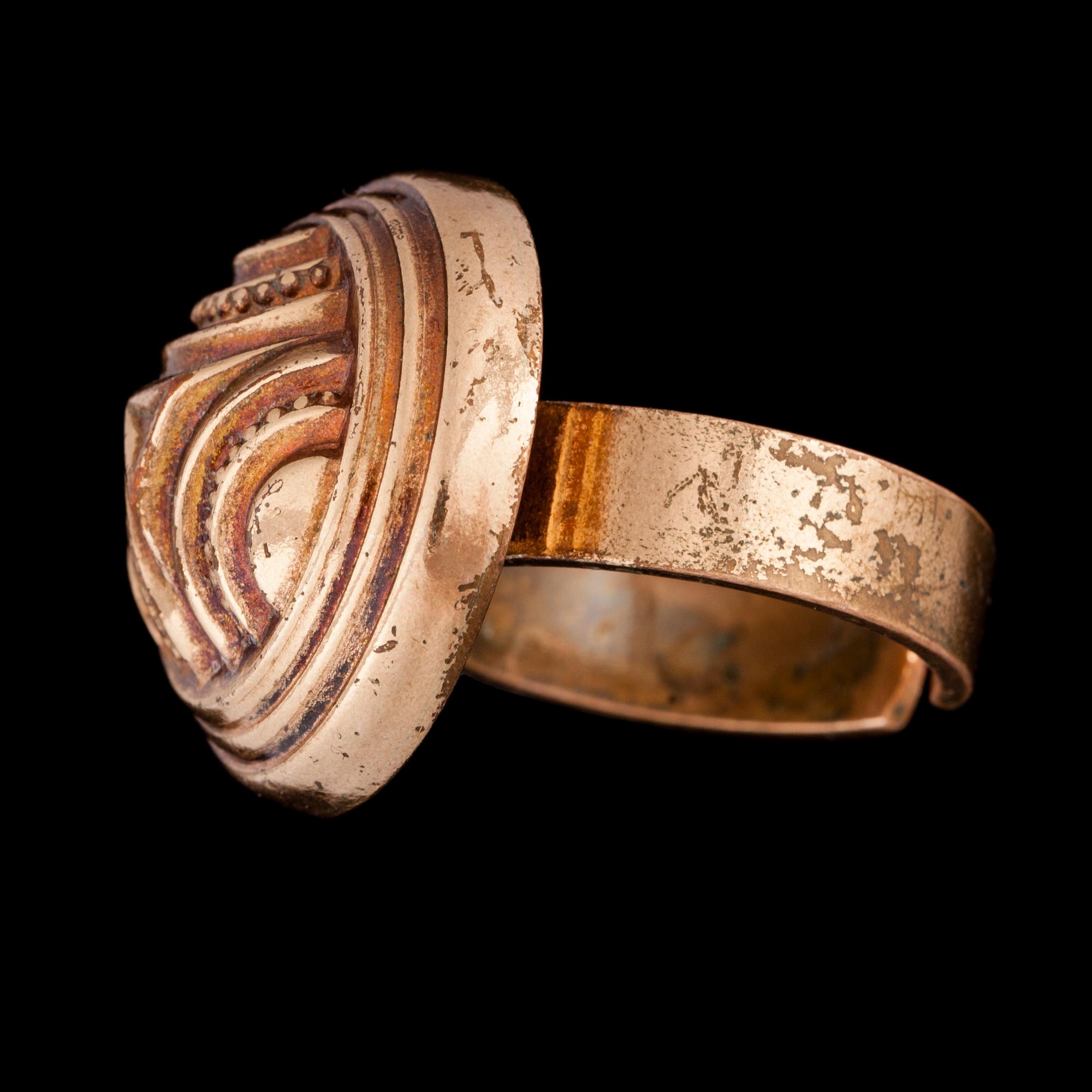 SMYCKESSET, 5 delar, brons, Kalevala Koru. 1900-talets slut.