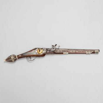 Hjullåspistol, 1600-talets början, Sachsen.
