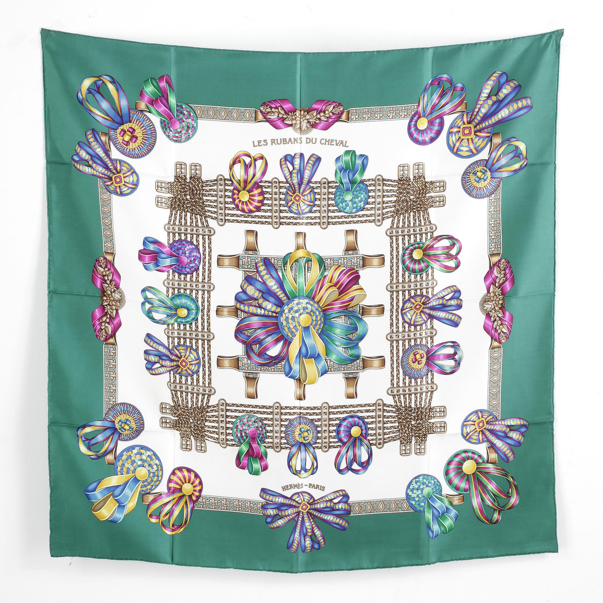 SCARF, Hermès, "Les rubans du cheval".