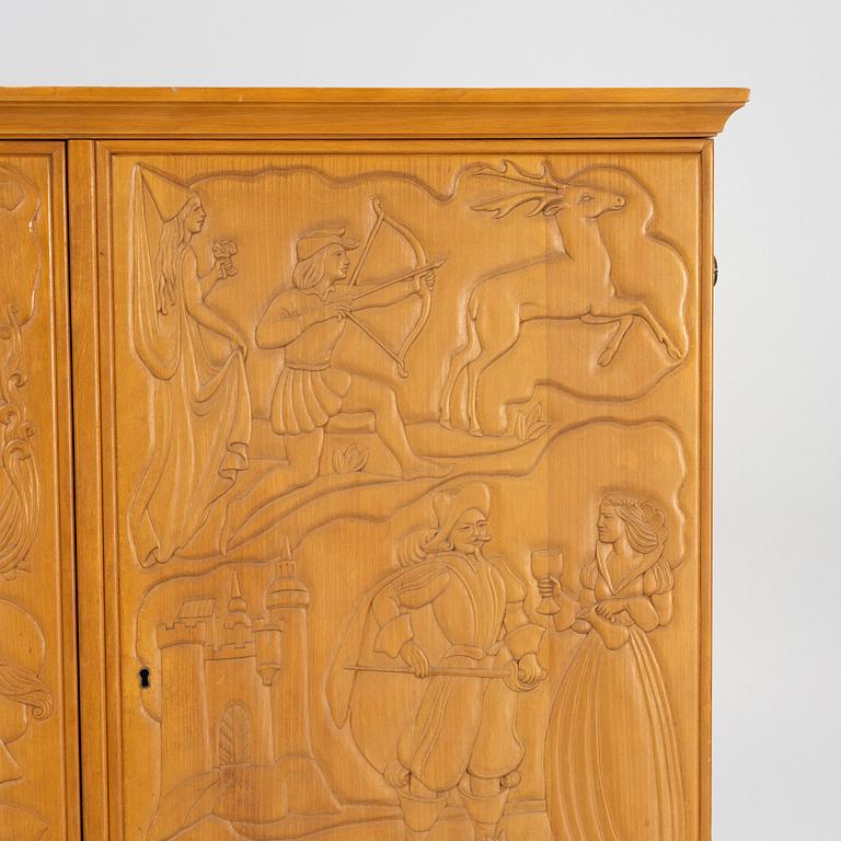 Eugen Höglund, a cabinet, "Tidens Cavalcade", Vetlanda, Sweden, 1953.