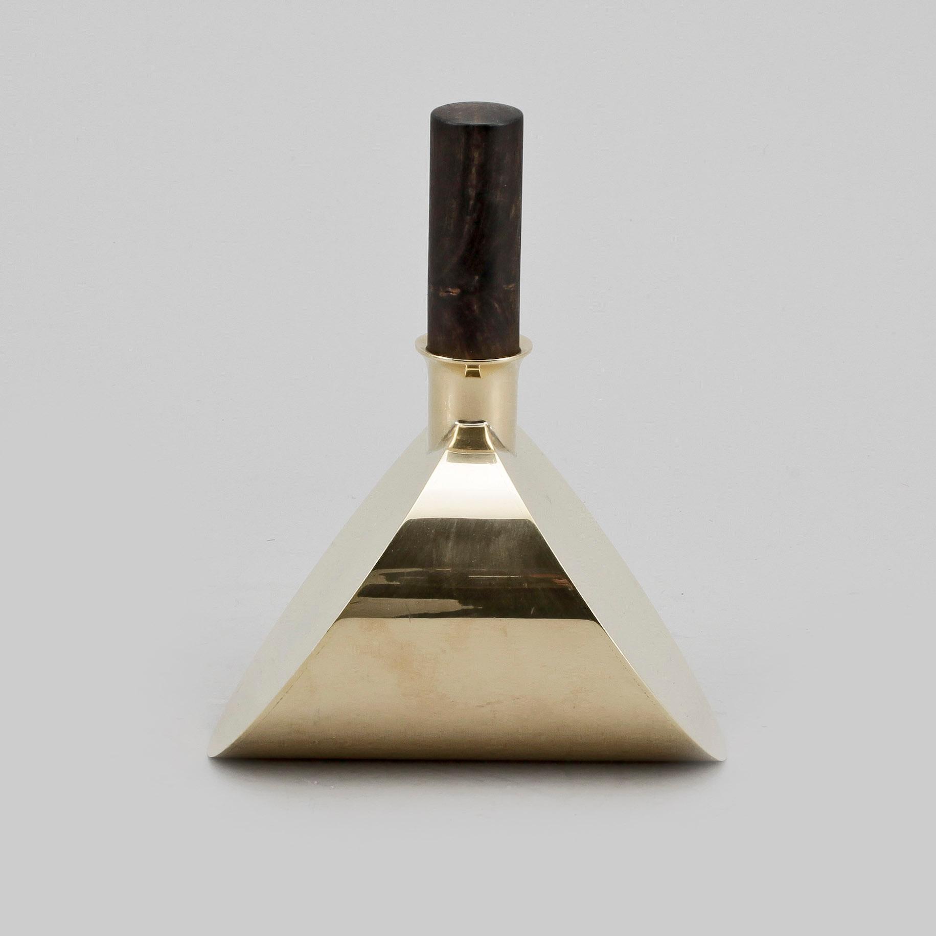 KARAFF, mässing, Pierre Forssell, Skultuna.