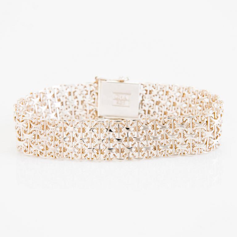 HALSBAND och ARMBAND, sterlingsilver, Kultajousi Oy, Helsingfors.