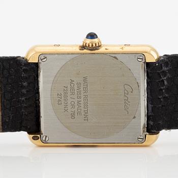 Cartier, Tank Solo, wristwatch, 24,5 x 24,5 (31) mm.