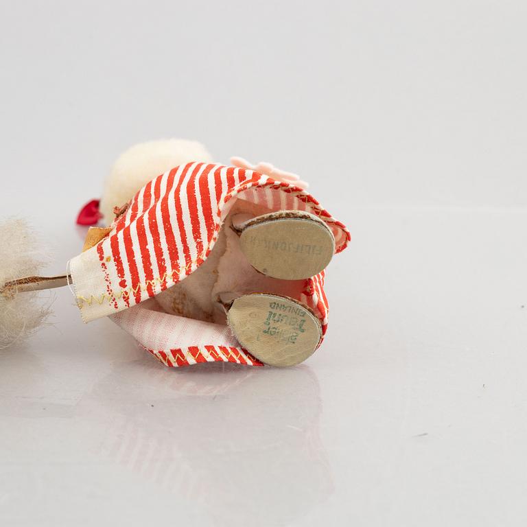 Atelier Fauni, muminfigurer, 2 st, Finland, 1950/60-tal.