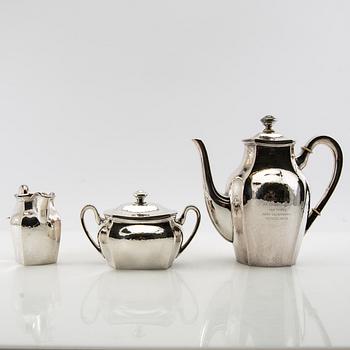 Kaffeservis  3 dlr 1920-tal nysilver.