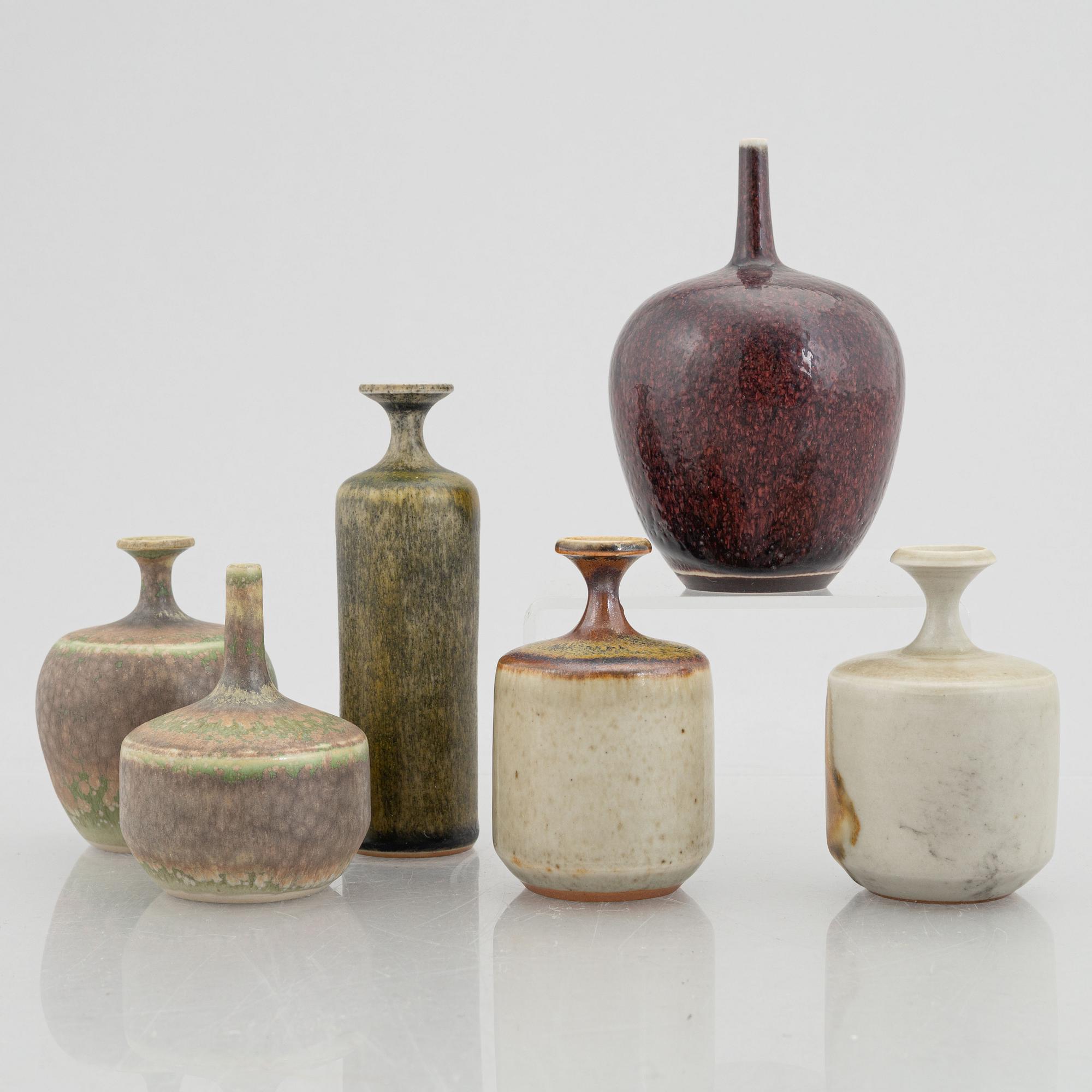 Rolf Palm, six miniatures, Mölle.