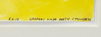 Carl Michael Lundberg, "Grodans vilda party".