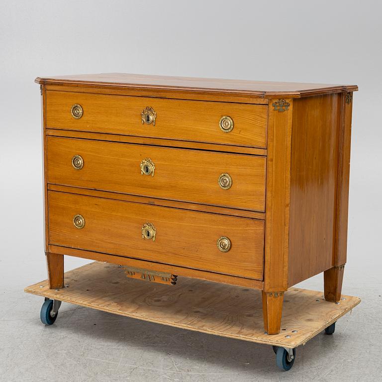 Bureau, Gustavian, 18th century.