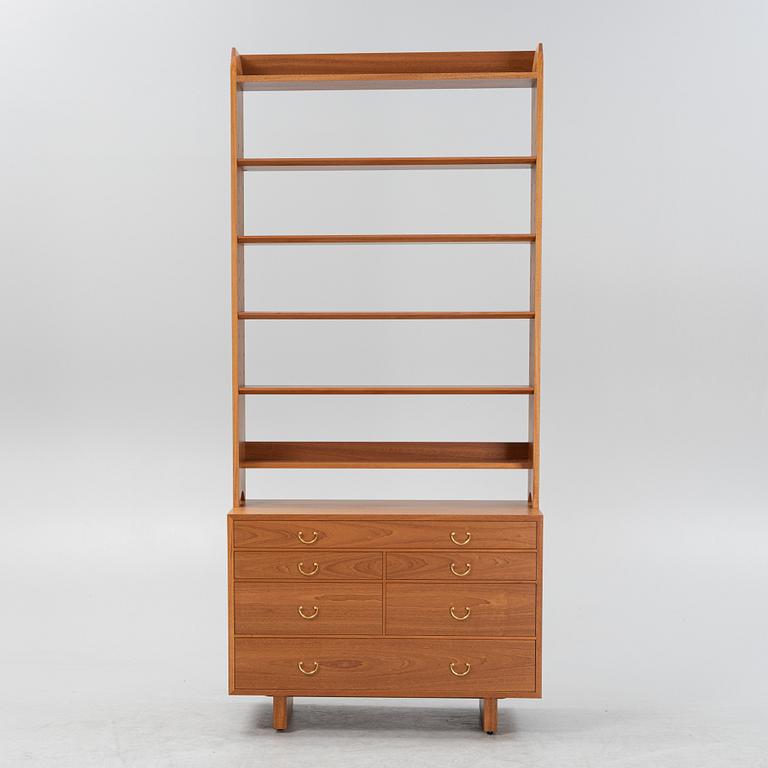 Josef Frank, a model 2112 mahogany book case with drawers.