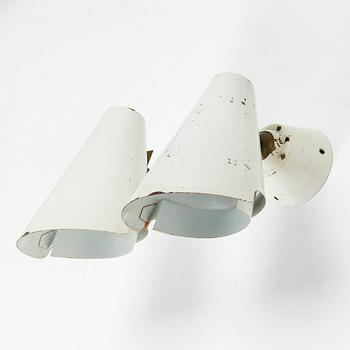 Paavo Tynell, a pair of mid-20th century '2351' wall lights for Idman.