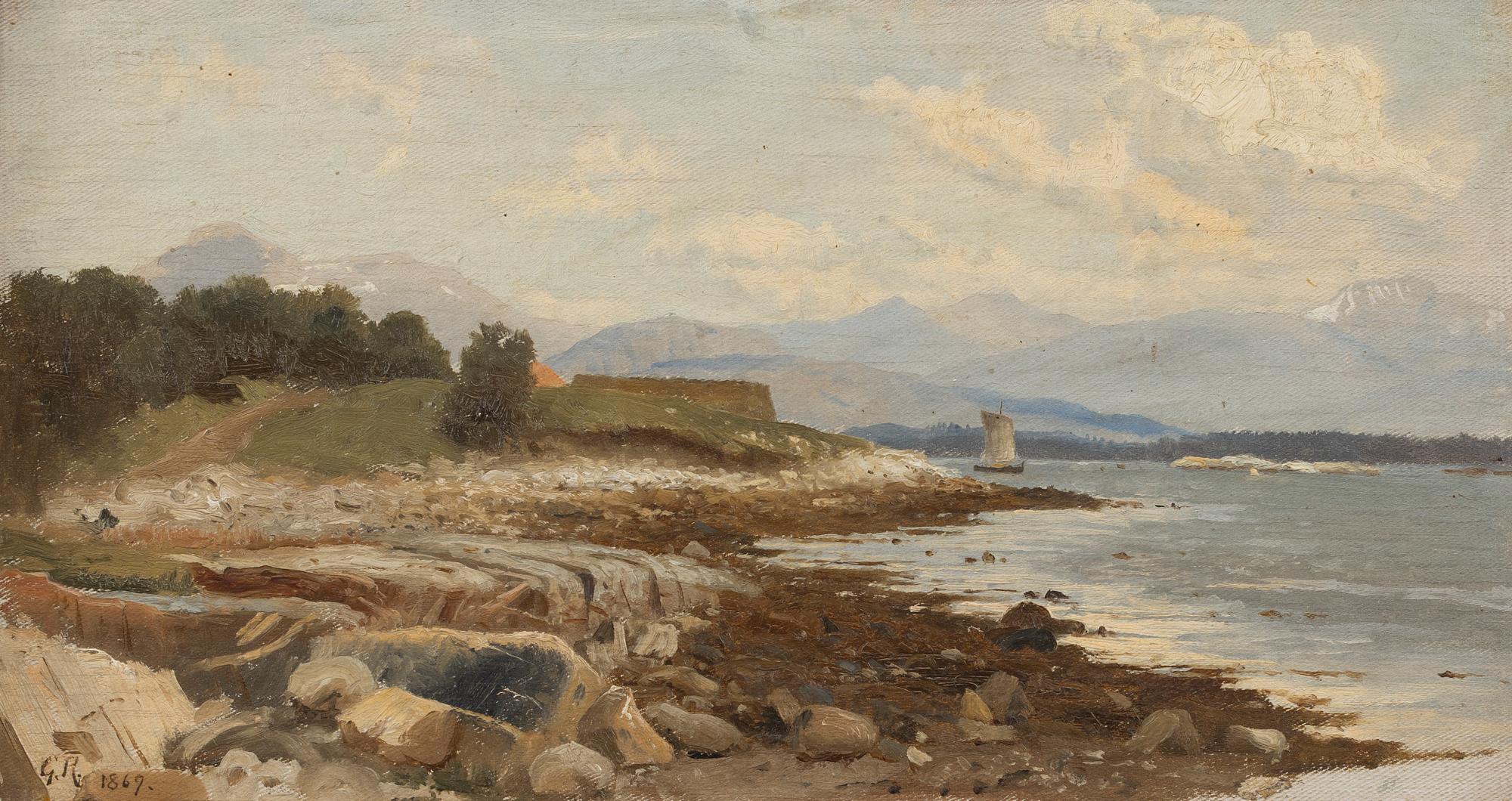 Gustaf Rydberg, Motif from Molde.