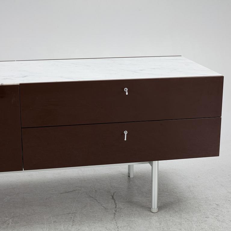 Piero Lissoni, a "Flat Series" sideboard, Cassina, Italy, from around the year 2000.