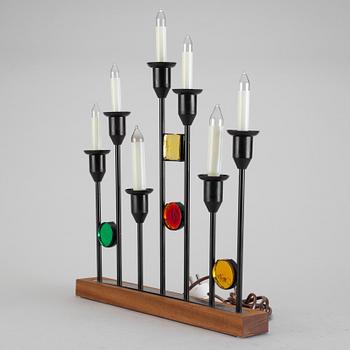 ADVENTSLJUSSTAKE, smide, Osram "Fantasi 92", 1900-talets andra hälft.