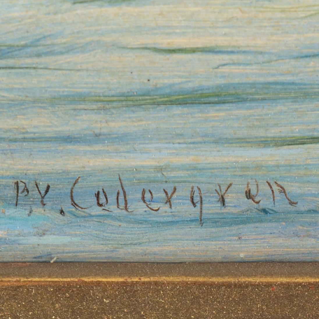PER WILHELM CEDERGREN, oil on paper panel, signed.