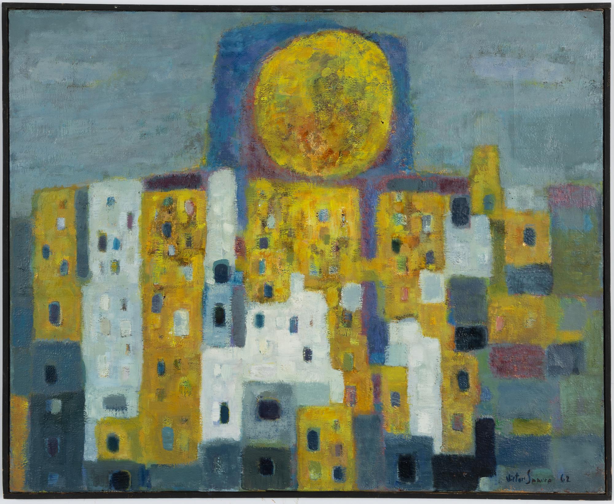 Viktor Sparre Smith, "Måne over byen".