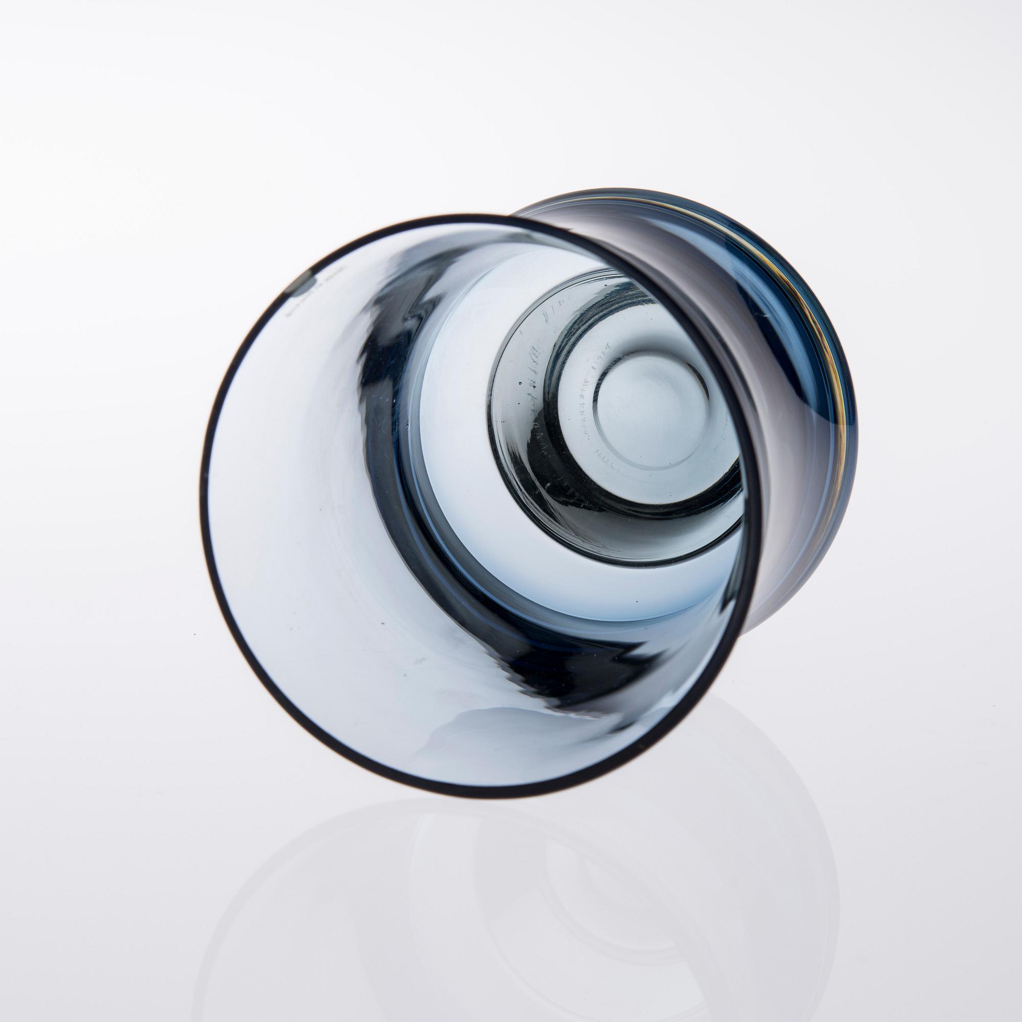VAS, glas, signerad Tapio Wirkkala 3589, Iittala.