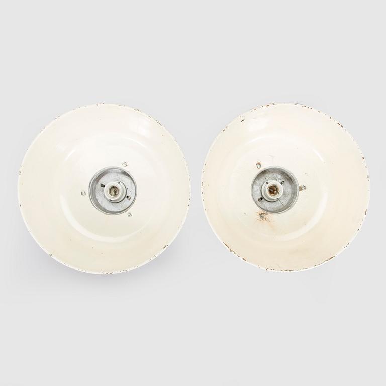 A pair of wall lights/ outdoor lights '92120' by Idman, mid 20th century.