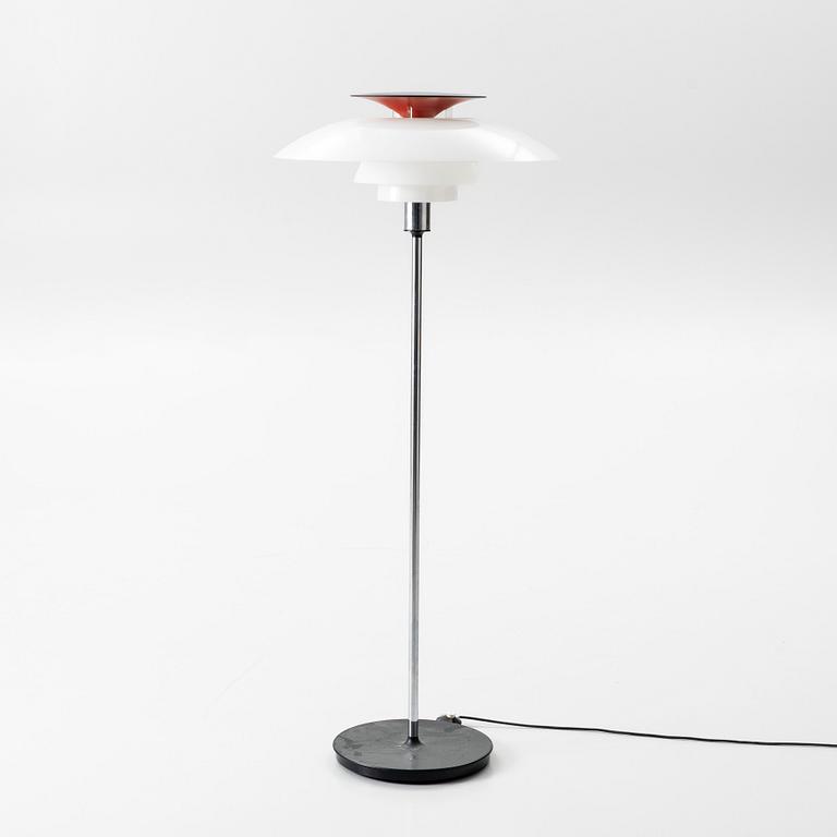 Poul Henningsen, a 'PH-80' floor lamp, Louis Poulsen, Denmark.