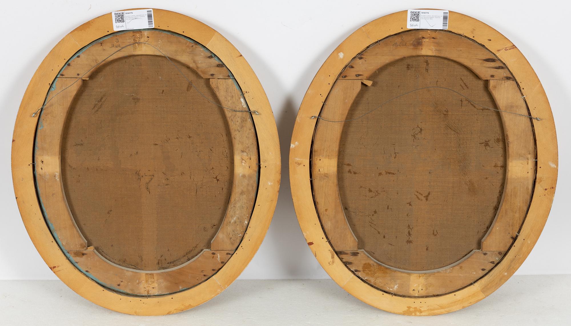Eusebio Lodone, Stilleben, a pair.