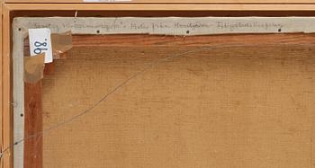 Anshelm Schultzberg, "Frostig vintermorgon" (Motiv från Hemtjärn).