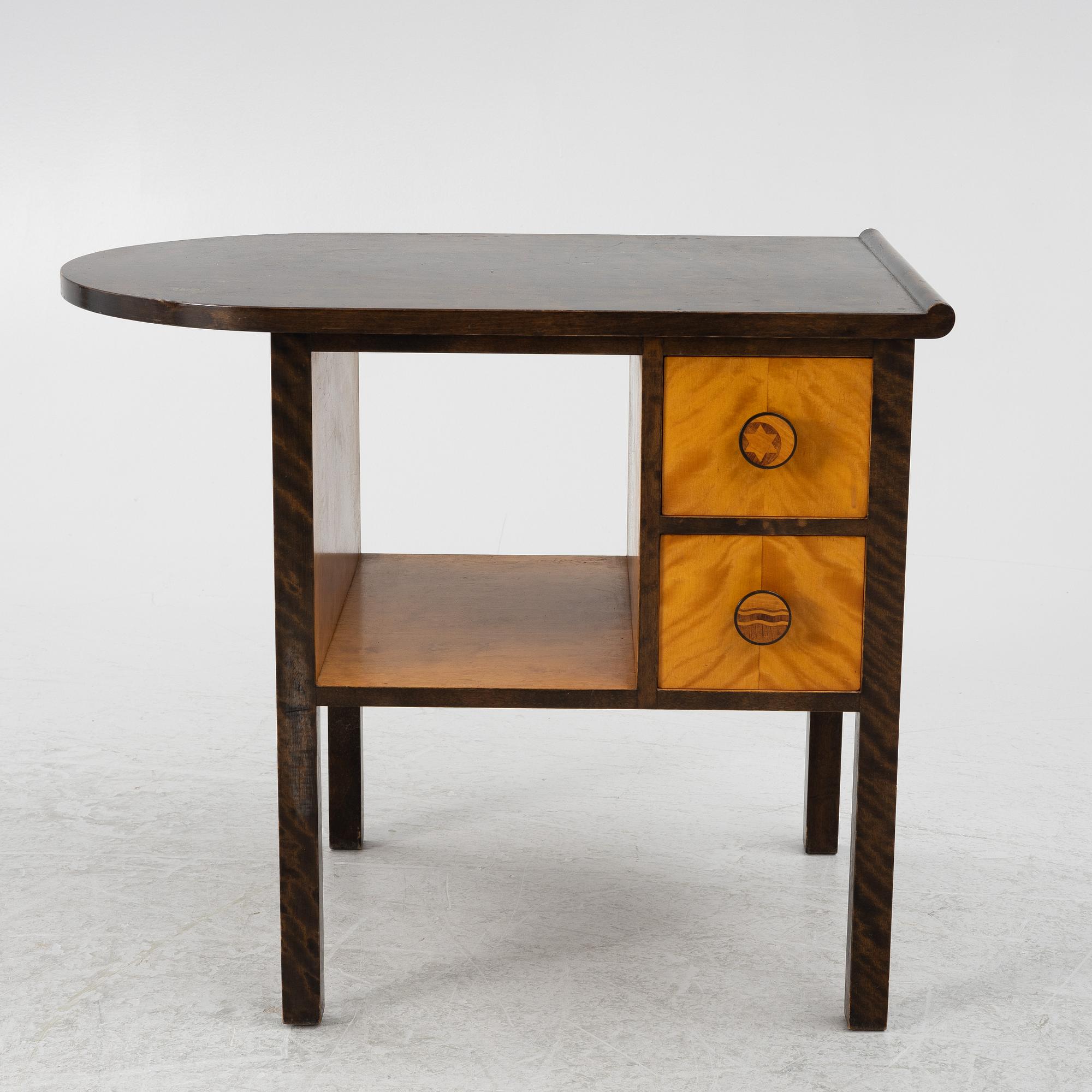 Otto Schulz, a bedside table, Boet, Gothenburg, 1930s.
