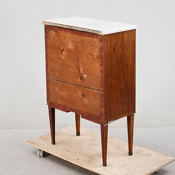 SEKRETÄR, sengustaviansk, omkr år 1800.