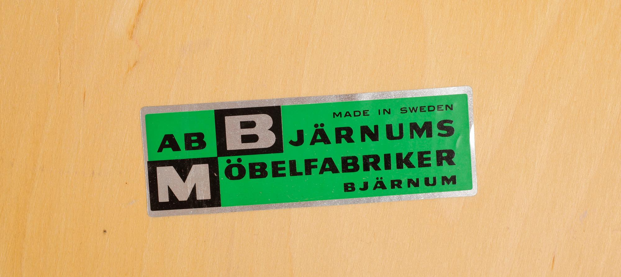 STOLAR, 6st, Bjärnum, 1960/70-tal.