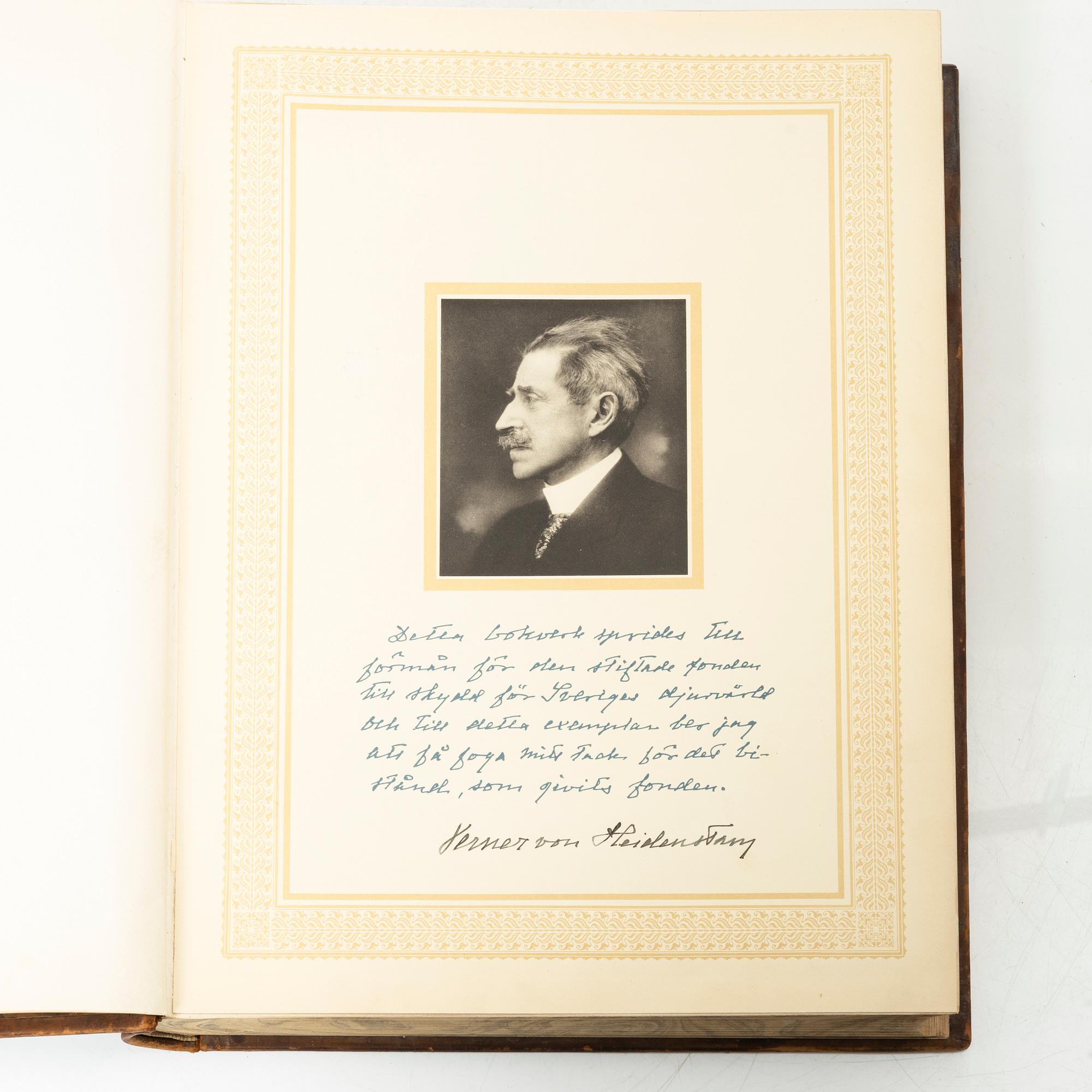 The Wright Brothers, book work, 3 volumes, "Swedish Birds", A. Börtzells tryckeri AB, Ivar Baarsen, Stockholm, 1927-1929.