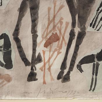 Mimmo Paladino, Utan titel.