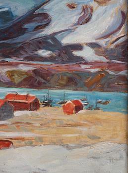 Anna Boberg, Motif from Northern Norway.