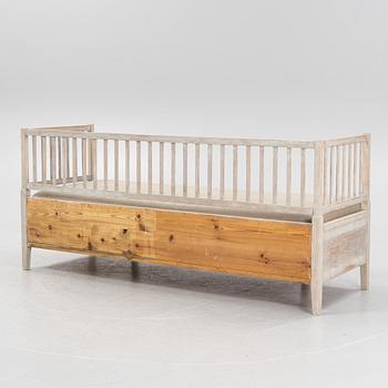 A Gustavian style sofa, first half of the 20th Century.