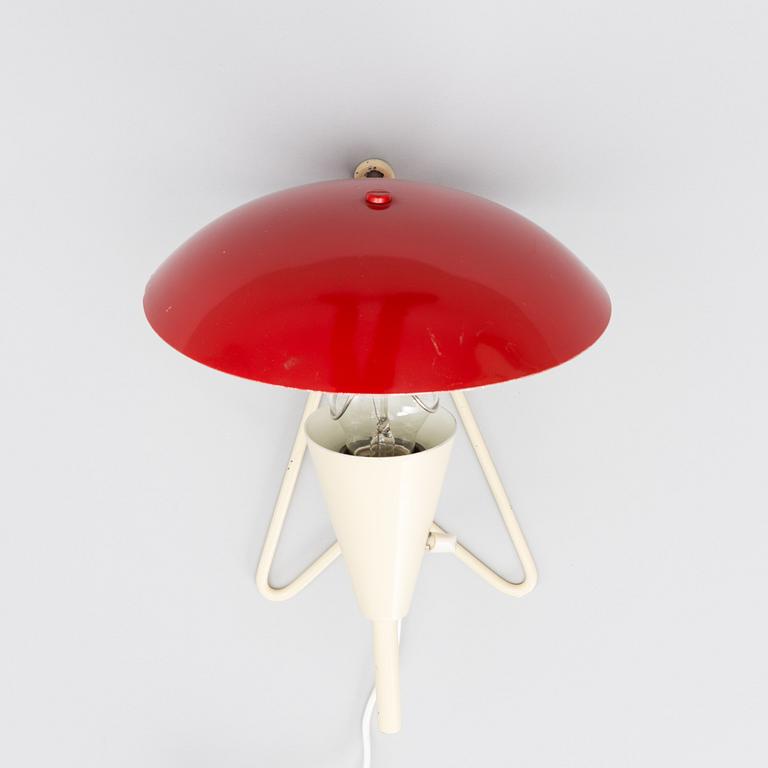 A 1950s wall light model EV 57 for Itsu, Finland.