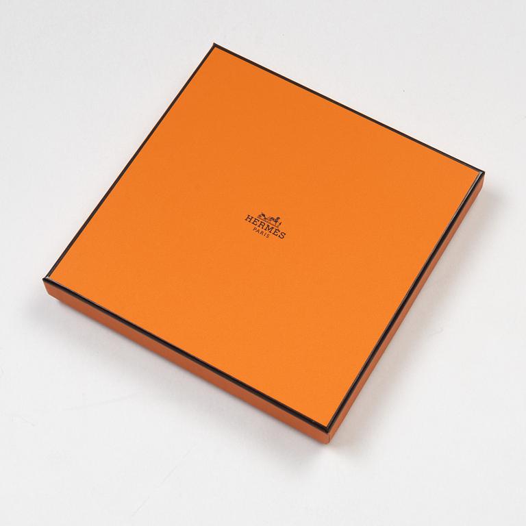 Hermès, a 'Promenades de Paris' twill silk scarf.