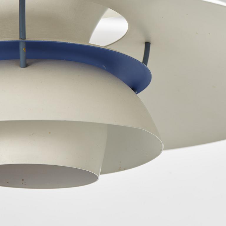 Poul Henningsen, a "PH-5" ceiling lamp, Louis Poulsen, Denmark, 1980's.