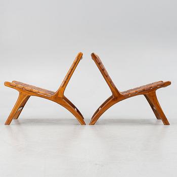 Armchairs, a pair, "Porto", Newport, 21st century.