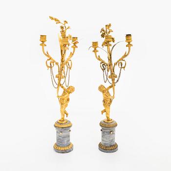 Kynttelikköpari, vuosisadan vaihde 1800/1900.