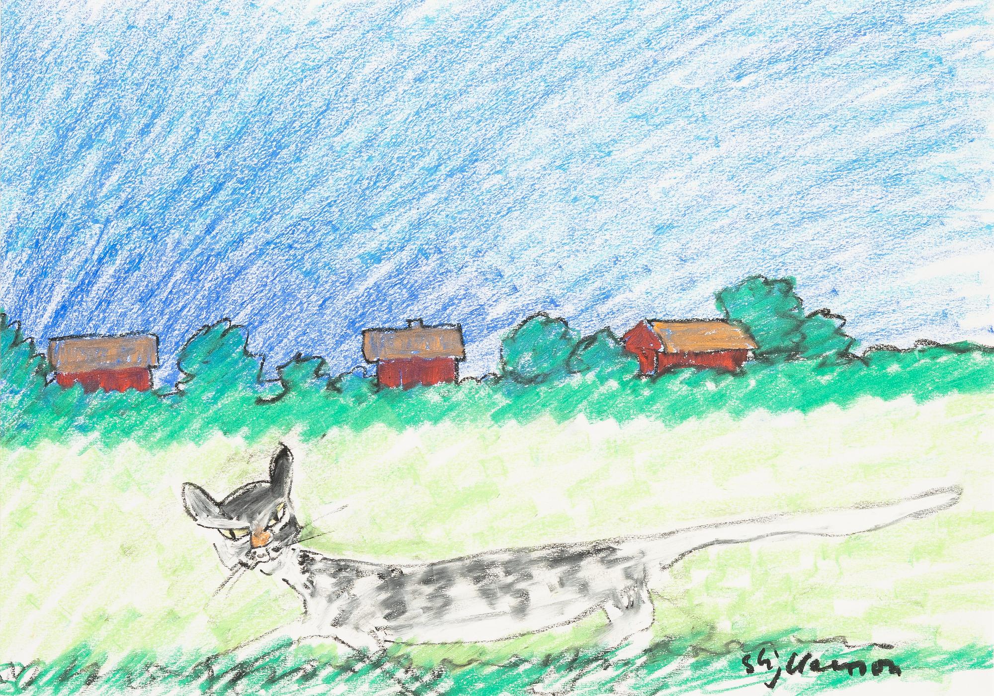 Stig (Slas) Claesson, Translation: "Summer cat".