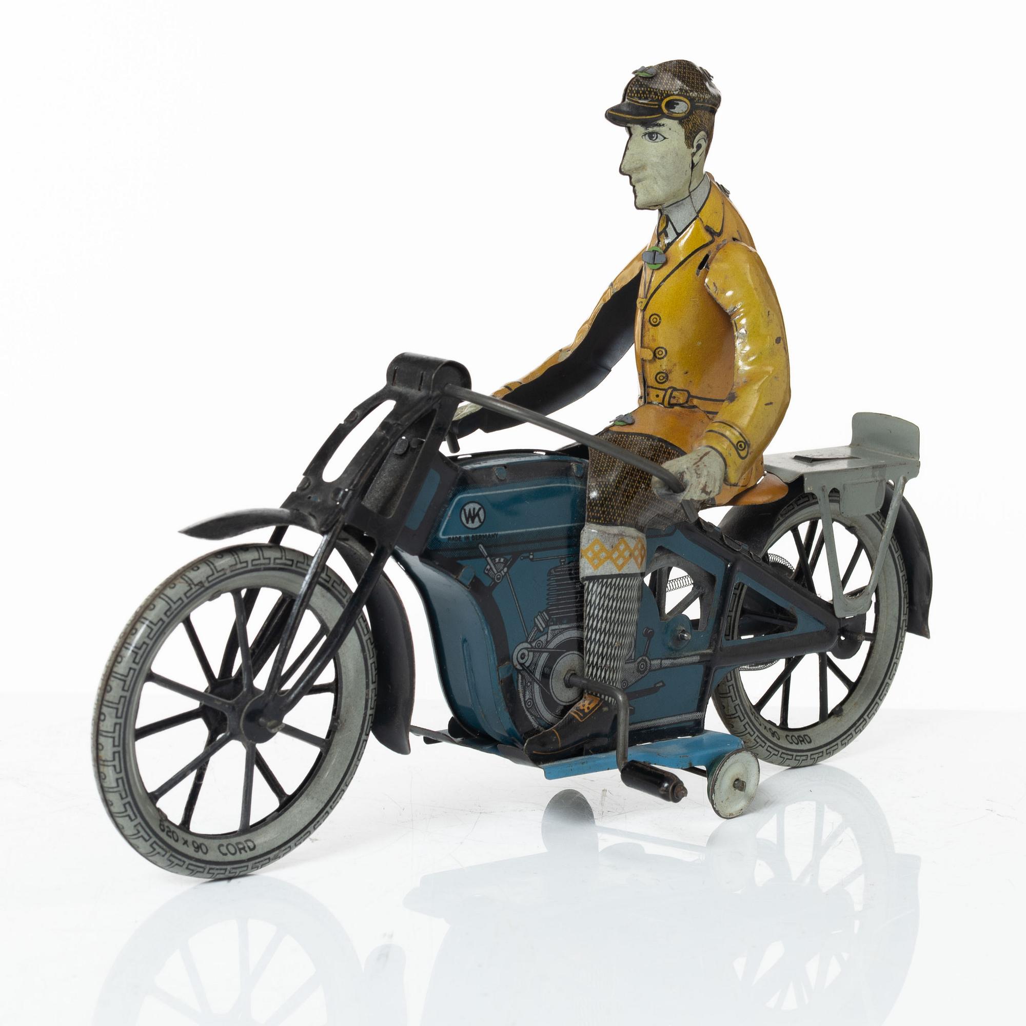 Wilhelm Krauss, motorcykel, Tyskland, 1920-tal.