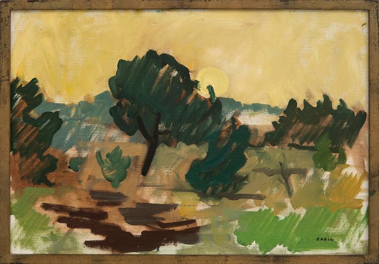 Jacques Zadig, Landscape.