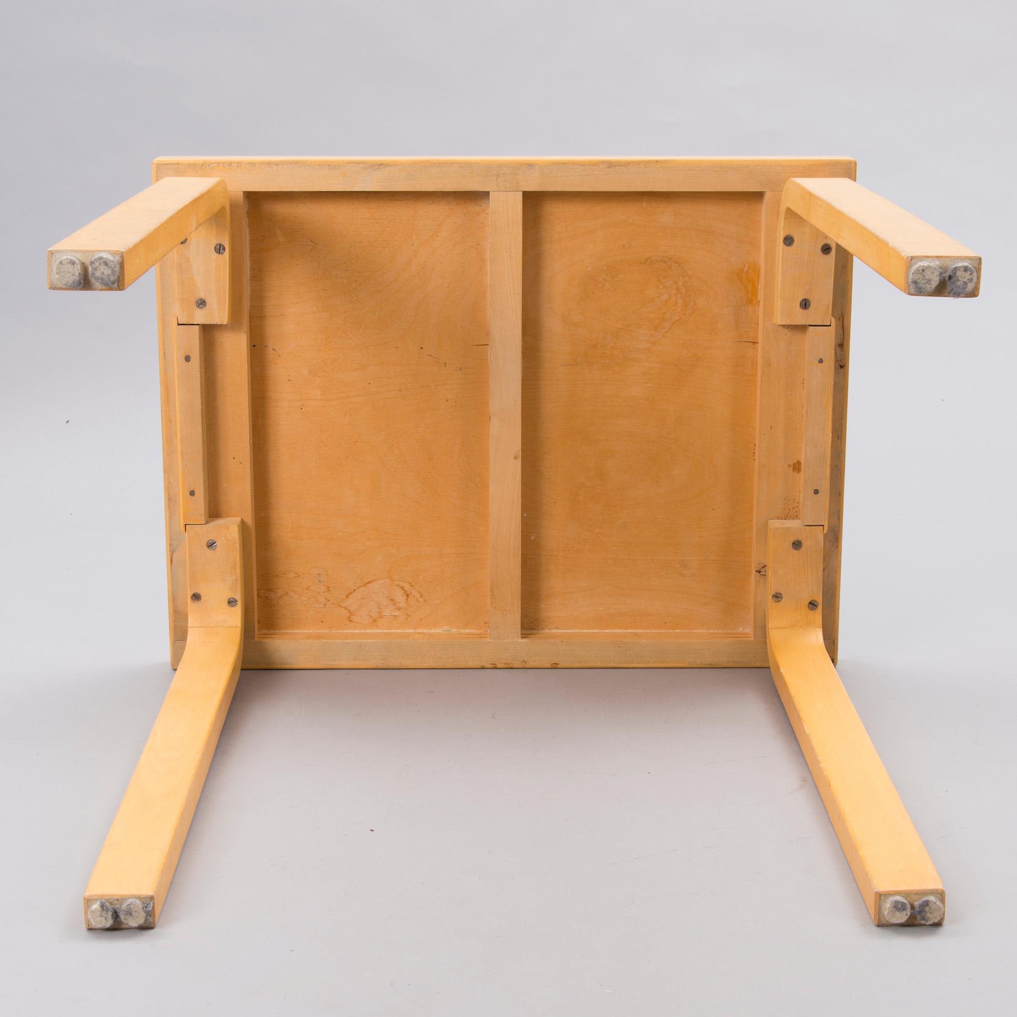 A mid-20th Century table, Artek.