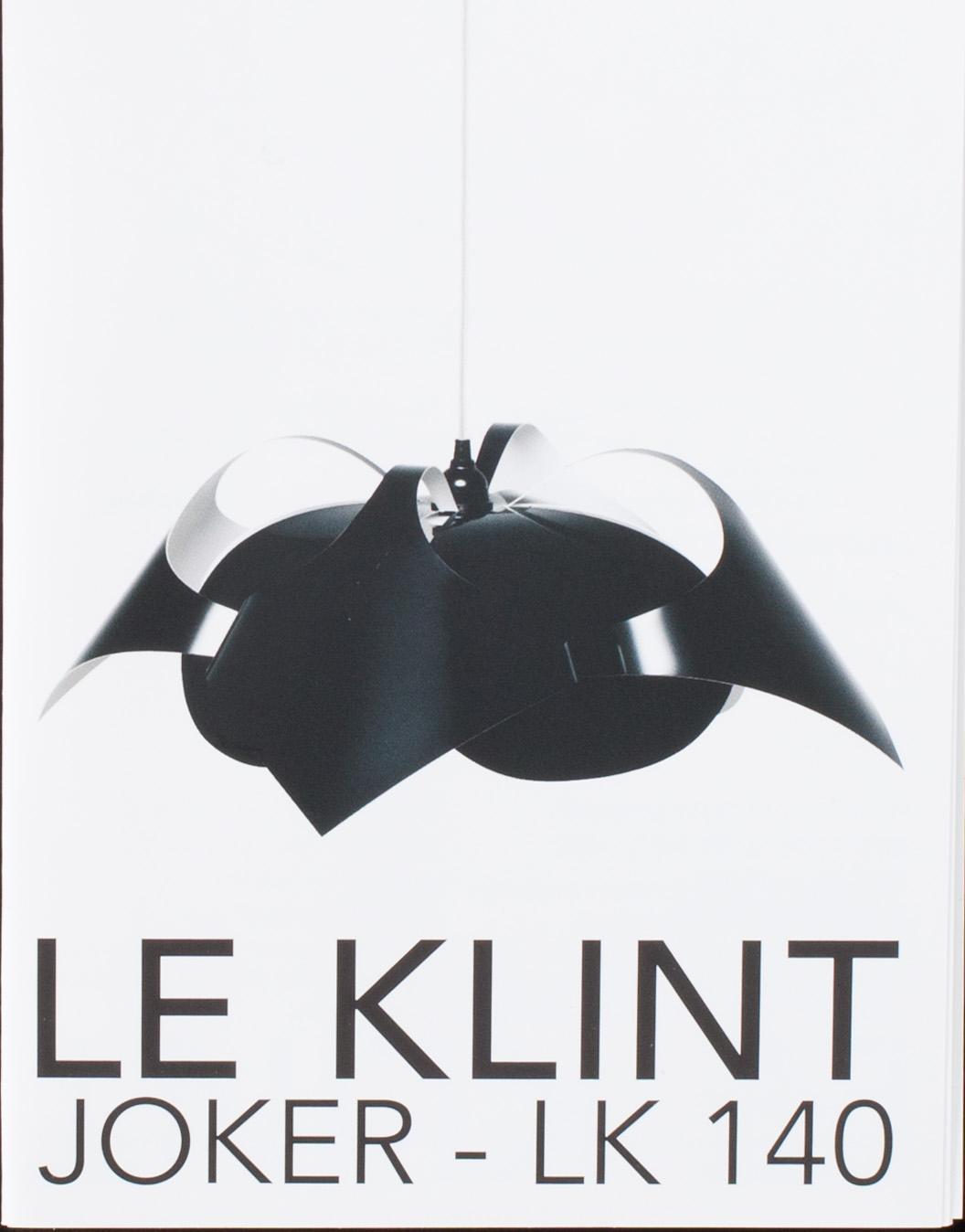 TAKLAMPOR, 2 st, "Joker", Christian Raeder, Le Klint, Danmark.