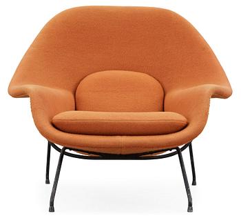 654. EERO SAARINEN, fåtölj, "Womb chair", Knoll International, modell 70.