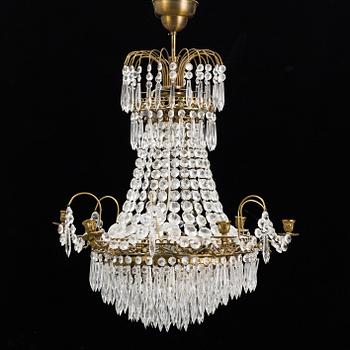 A second half 20th century chandelier.