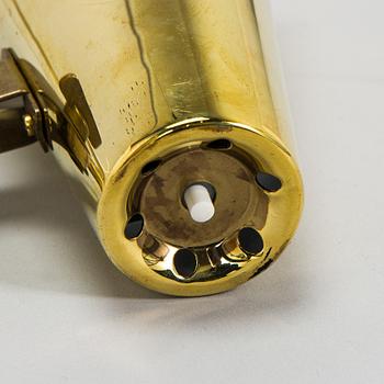 Paavo Tynell, a brass wall light model 9459, Idman, Finland 1960s.