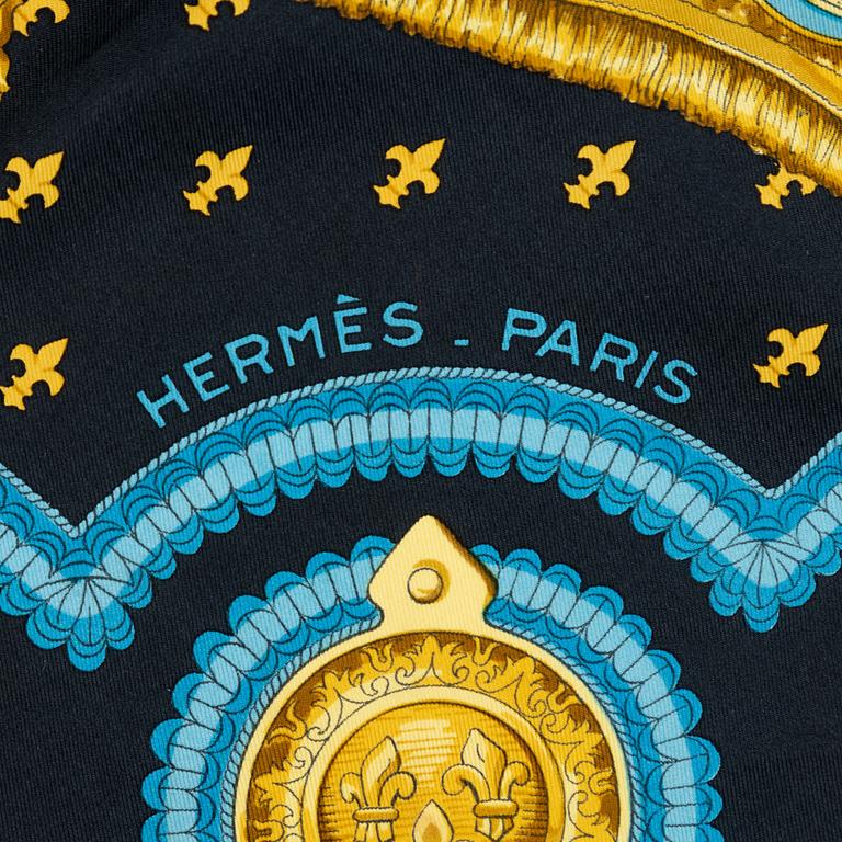 Hermès, scarf, "Salle a Housse".