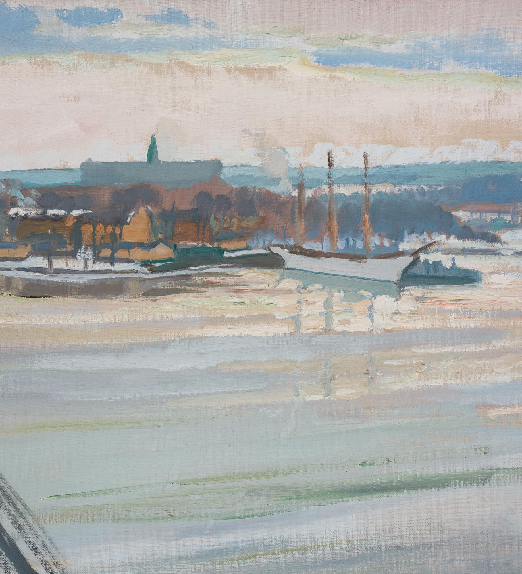 AXEL NILSSON, olja på duk, signerad och daterad -41.