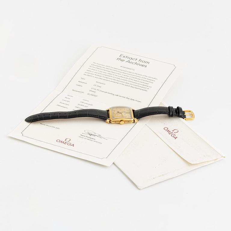 Omega, Cosmic Square, "Triple Date Moon Phase", ca 1951.